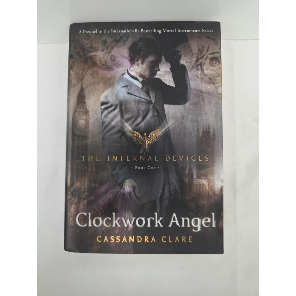 Clockwork Angel Cassandra Clare 2010 1st Edition 1st Printing Hardcover DJ